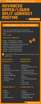 Sample Calisthenics Upper Lower Split Workout Plan